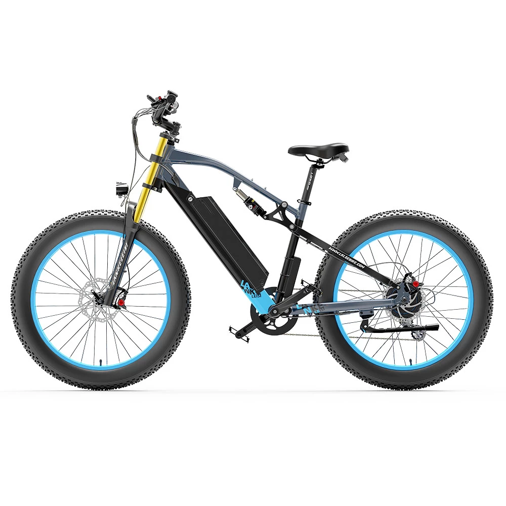 LANKELEISI RV700 16Ah 48V 1000W Electric Bicycle 26inch 42km/h Max Speed Max Load 150kg 5 LANKELEISI RV700 16Ah 48V 1000W Electric Bicycle 26inch 42km/h Max Speed Max Load 150kg - Image 5