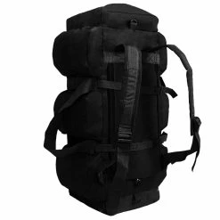 3-in-1 Army-Style Duffel Bag 120 L Black 8 3-in-1 Army-Style Duffel Bag 120 L Black -Zhengbu Shop 3 in 1 Army Style Duffel Bag 120 L Black 428915 2