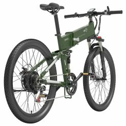 BEZIOR X500 Pro Folding Electric Bike Bicycle 26 Inch Tire 500W Motor Max Speed 30Km/h 48V 10.4Ah Battery Aluminum Alloy Frame Shimano 7-Speed Shift 100KM Power-Assisted Range LCD Display IP54 Waterproof Max Load 200KG - Army Green 7 BEZIOR X500 Pro Folding Electric Bike Bicycle 26 Inch Tire 500W Motor Max Speed 30Km/h 48V 10.4Ah Battery Aluminum Alloy Frame Shimano 7-Speed Shift 100KM Power-Assisted Range LCD Display IP54 Waterproof Max Load 200KG - Army Green -Zhengbu Shop 3055dc5263c94913a78ec954dde39de7 519193 3