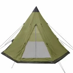 4-person Tent Green -Zhengbu Shop 4 person Tent Green 428873 3