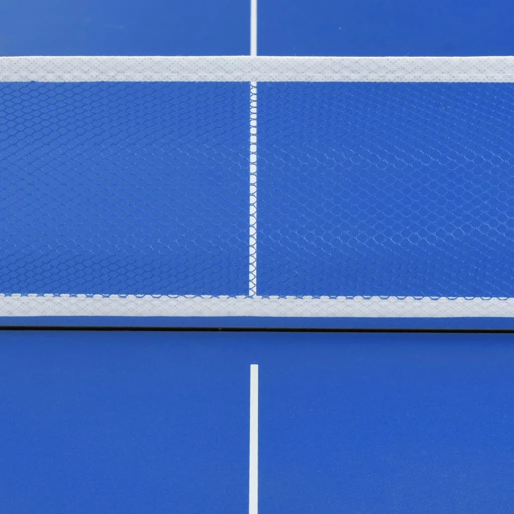 5 Feet Ping Pong Table With Net 152x76x66 Cm Blue - Image 2