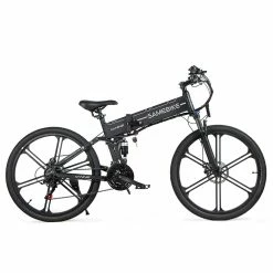 Samebike LO26-II Portable Folding Smart Electric Moped Bike 500W Motor Max 35km/h 26 Inch Tire - Black 7 Samebike LO26-II Portable Folding Smart Electric Moped Bike 500W Motor Max 35km/h 26 Inch Tire - Black -Zhengbu Shop 6725932498ed4e8c80d343e687b1489b 516989 3