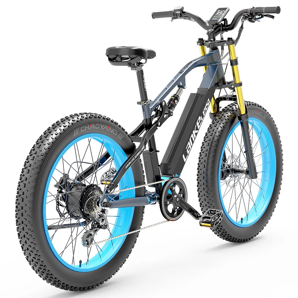 LANKELEISI RV700 16Ah 48V 1000W Electric Bicycle 26inch 42km/h Max Speed Max Load 150kg 4 LANKELEISI RV700 16Ah 48V 1000W Electric Bicycle 26inch 42km/h Max Speed Max Load 150kg - Image 4