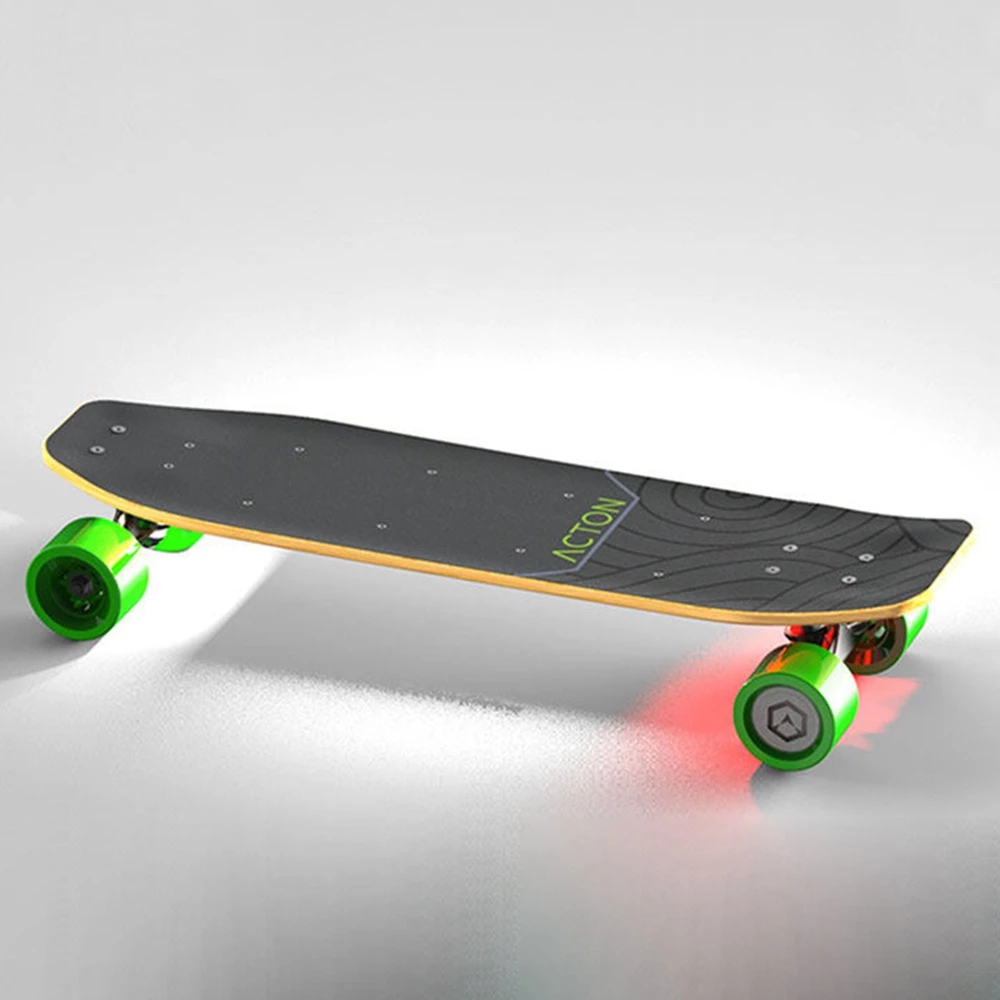 Xiaomi ACTON R1 Electric Skateboard Bluetooth Smart Remote Control LED Light Up To 12KM Range Canadian Maple Wood - Grey Green - Image 4