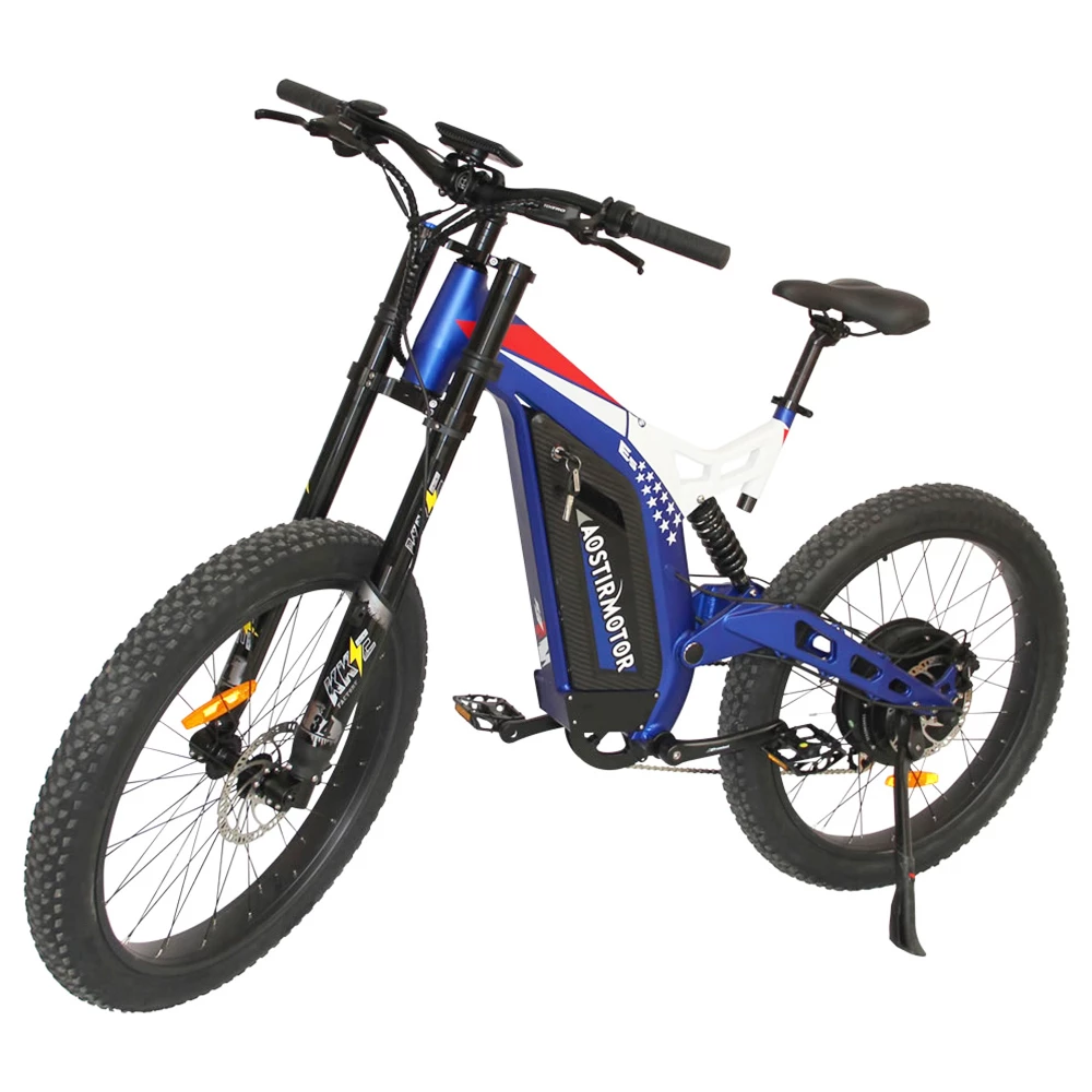 AOSTIRMOTOR S17 1500W Electric Bike 26*3.0'' Fat Tire 48V 20Ah Battery 50km/h Max Speed 7 Speed Shimano Gear - Image 3