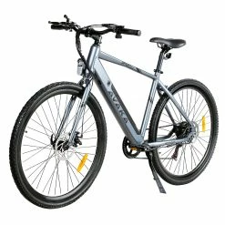 AVAKA R3 Electric Bike 700C*40C Inches Wheel 36V 350W Motor 12.5Ah Battery 32km/h Max Speed 70km Range Shimano 7-Speed Gear 120kg Load - Grey