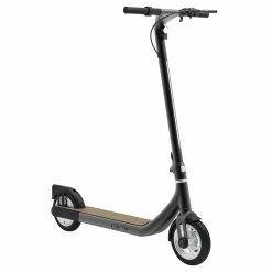 Atomi Alpha Folding Electric Scooter 9 Inch Tires 650W Motor 36V 10Ah Battery For 25 Miles Range 25Km/h Max Speed 120KG Max Load Support App Control Built-in Combination Lock - Black -Zhengbu Shop Atomi Alpha Electric Scooter Black 519054 1