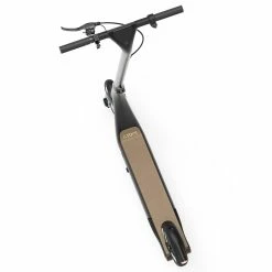 Atomi Alpha Folding Electric Scooter 9 Inch Tires 650W Motor 36V 10Ah Battery For 25 Miles Range 25Km/h Max Speed 120KG Max Load Support App Control Built-in Combination Lock - Black -Zhengbu Shop Atomi Alpha Electric Scooter Black 519054 5