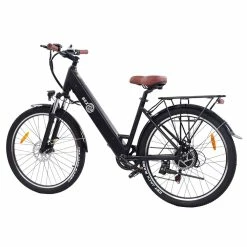 BEZIOR M3 Electric Bike 48V 500W Motor 32km/h Max Speed 10.4Ah Battery 60km Max Range 26*2.1'' CST Tires Shimano 7 Speed Gear - Black -Zhengbu Shop BEZIOR M3 Electric Bike 48V 500W Motor Black 519568 4