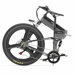 BEZIOR X500 Pro Folding Electric Bike Bicycle 26 Inch Tire 500W Motor Max Speed 30Km/h 48V 10.4Ah Battery Aluminum Alloy Frame Shimano 7-Speed Shift 100KM Power-Assisted Range LCD Display IP54 Waterproof Max Load 200KG - Black Grey 10 BEZIOR X500 Pro Folding Electric Bike Bicycle 26 Inch Tire 500W Motor Max Speed 30Km/h 48V 10.4Ah Battery Aluminum Alloy Frame Shimano 7-Speed Shift 100KM Power-Assisted Range LCD Display IP54 Waterproof Max Load 200KG - Black Grey -Zhengbu Shop BEZIOR X500 PRO Electric Mountain Folding Bike Black Grey 518492 4