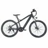 BK7 Electric Bike 48V 350W Motor 7.5Ah Battery Shimano 21 Speed Gear Front Suspension And Dual Disc Brakes - Black