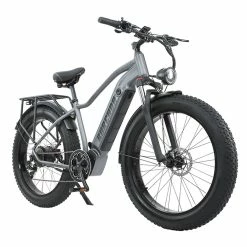 BURCHDA RX50 Electric Bike 26*4.0 Inch Fat Tire 1000W Motor 48V 18Ah Battery 45Km/h Max Speed 8-Speed Shimano Gear Road Snow Mountain Bike