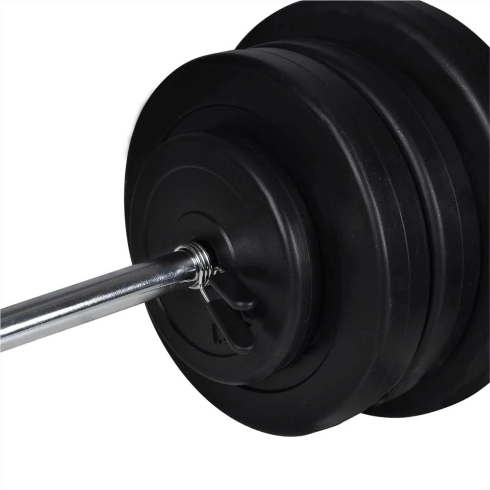 Barbell + 2 Dumbbell Set 60.5kg - Image 2
