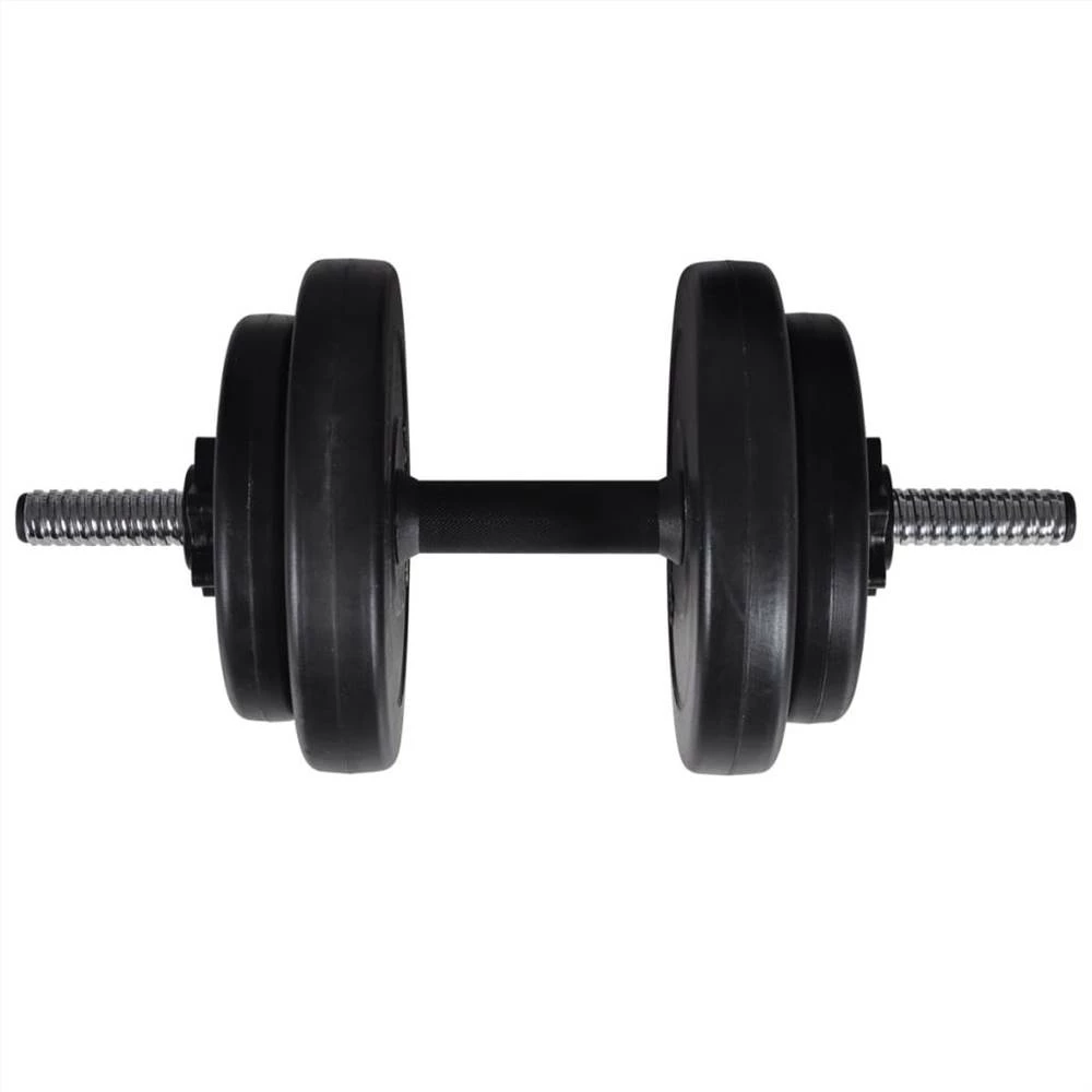 Barbell + 2 Dumbbell Set 60.5kg - Image 3