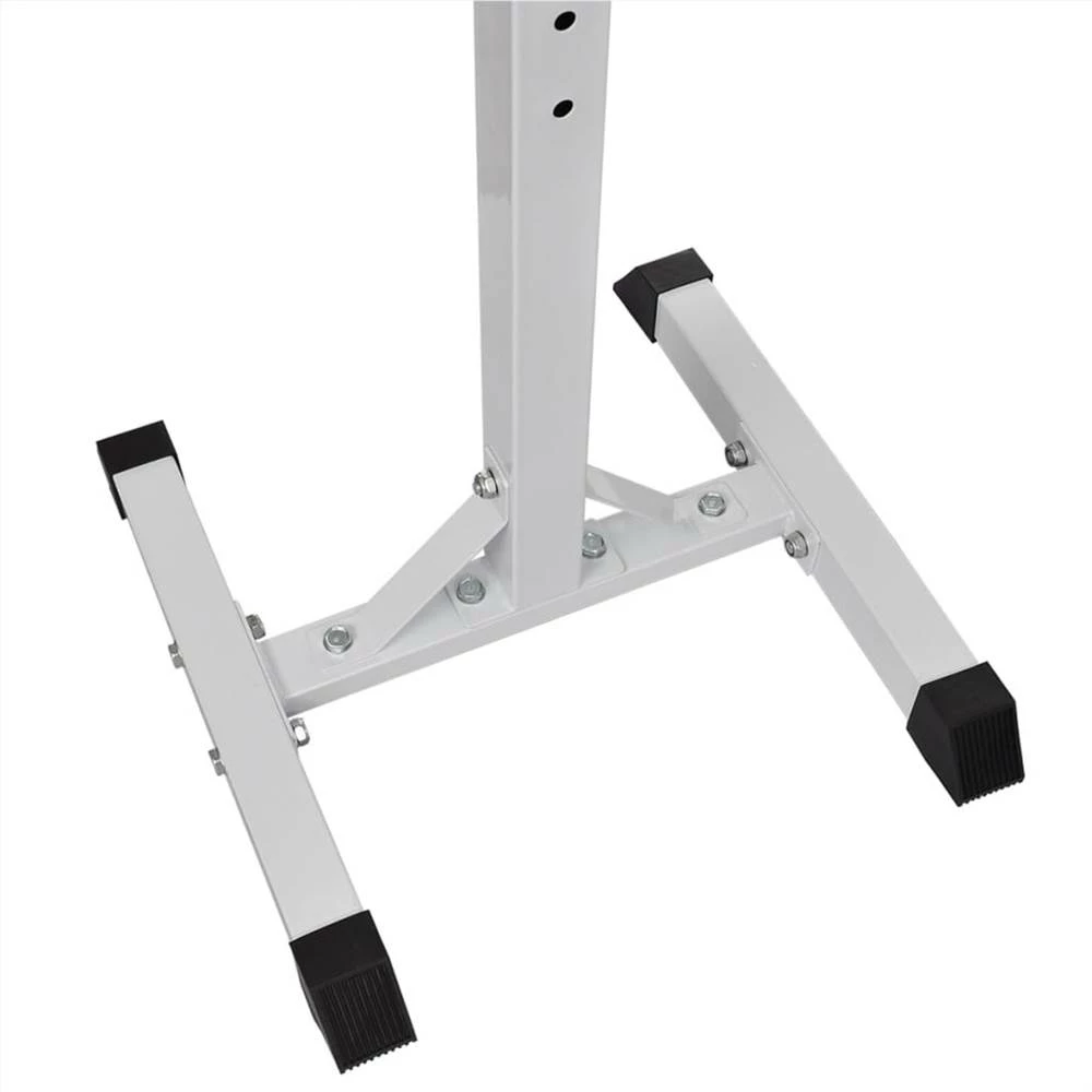 Barbell Squat Rack With Barbell And Dumbbell Set 30.5 Kg - Image 4