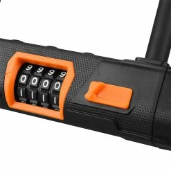 Bicycle U Lock Anti-theft Heavy Duty Bike Password Lock Alloy Bike Safety Tool For Bikes, Motorcycles, Scooters -Zhengbu Shop Bicycle U Lock Anti theft Heavy Duty Bike Password Lock 518203 5