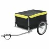 Bike Cargo Trailer Black And Yellow 65 Kg