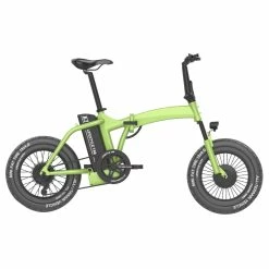 CMSBIKE K1 FATV All-terrain 19'' Fat Tire Electric Folding Bike Dual-drive 350W*2 Brushless Motors 48V 14Ah Battery-Green