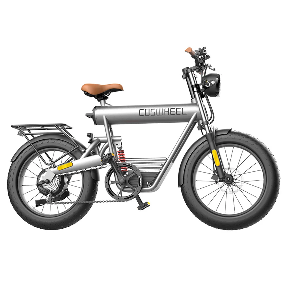 COSWHEEL T20R All-Terrain E-Bike, 20*4.0 Inch Fat Tires, 750W Brushless Motor 45km/h Max Speed, 20Ah Battery For 150KM Long Range 150kg Load 4 COSWHEEL T20R All-Terrain E-Bike, 20*4.0 Inch Fat Tires, 750W Brushless Motor 45km/h Max Speed, 20Ah Battery For 150KM Long Range 150kg Load - Image 4