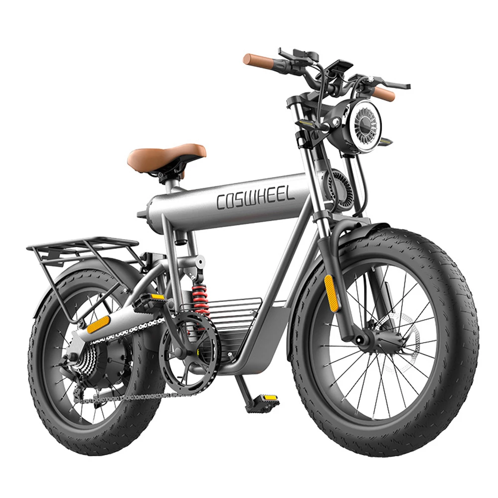 COSWHEEL T20R All-Terrain E-Bike, 20*4.0'' Tires, 750W Brushless Motor 45km/h Max Speed, 20Ah Battery 150kg Load 2 COSWHEEL T20R All-Terrain E-Bike, 20*4.0'' Tires, 750W Brushless Motor 45km/h Max Speed, 20Ah Battery 150kg Load - Image 2