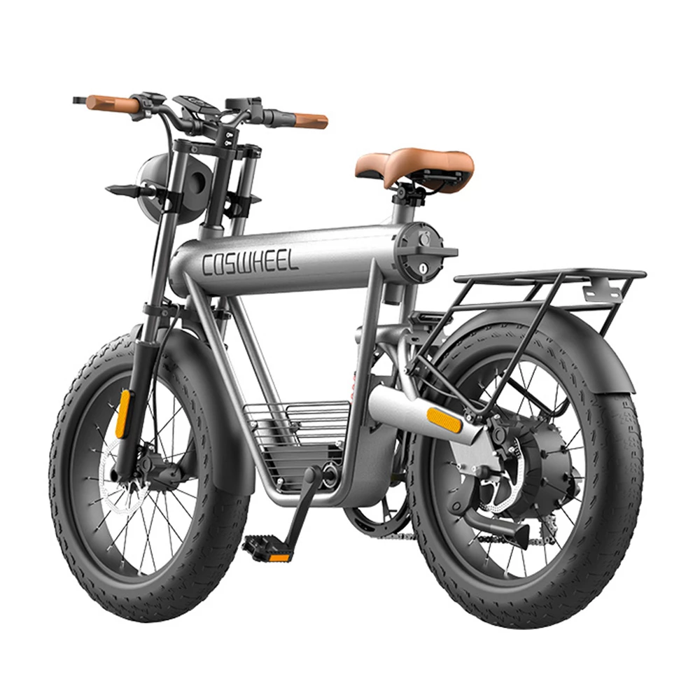 COSWHEEL T20R All-Terrain E-Bike, 20*4.0'' Tires, 750W Brushless Motor 45km/h Max Speed, 20Ah Battery 150kg Load 5 COSWHEEL T20R All-Terrain E-Bike, 20*4.0'' Tires, 750W Brushless Motor 45km/h Max Speed, 20Ah Battery 150kg Load - Image 5