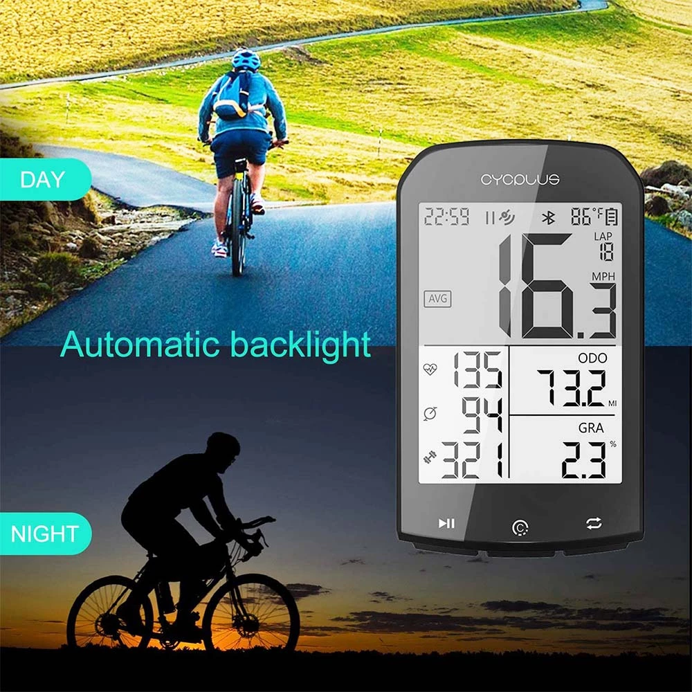 CYCPLUS M1 GPS Bike Computer Waterproof Bicycle Speedometer And Odometer ANT Wireless Cycling Computer Compatible With App 3 CYCPLUS M1 GPS Bike Computer Waterproof Bicycle Speedometer And Odometer ANT Wireless Cycling Computer Compatible With App - Image 3