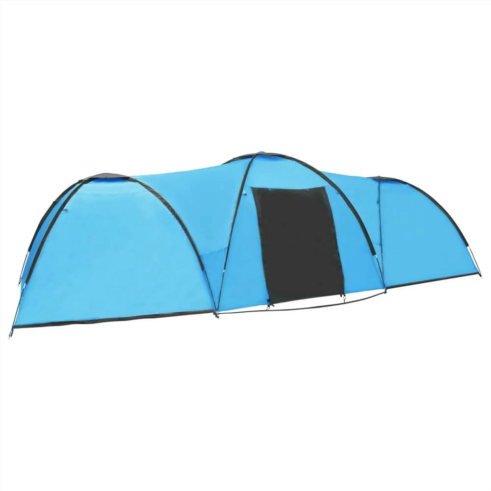 Camping Igloo Tent 650x240x190 Cm 8 Person Blue - Image 5