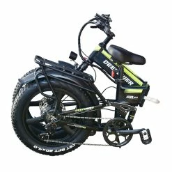 DEEPOWER H20 Pro (GR20) Electric Bike 20*4.0 Inch Fat Tire 48V 1000W Motor 51Km/h Max Load 17.5Ah Battery Shimano 7 Speed Gear 150KG Load -Zhengbu Shop DEEPOWER H20pro GR20 Electric Bike 20 4 0 inch Tire 518441 2
