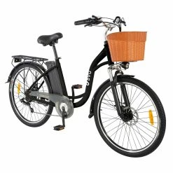 DYU C6 Electric Bicycle 350W Motor Max Speed 25km/h 36V 12.5Ah Battery 70km Max Range - Black 6 DYU C6 Electric Bicycle 350W Motor Max Speed 25km/h 36V 12.5Ah Battery 70km Max Range - Black -Zhengbu Shop DYU C6 Electric Bicycle 350W Motor 36V 12 5AH Black 519266 2