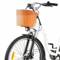 DYU C6 Electric Bicycle 350W Motor Max Speed 25km/h 36V 12.5AH 70km Max Range - White 11 DYU C6 Electric Bicycle 350W Motor Max Speed 25km/h 36V 12.5AH 70km Max Range - White -Zhengbu Shop DYU C6 Electric Bicycle 350W Motor 36V 12 5AH White 497642 5