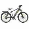 ELEGLIDE T1 Electric Trekking Bike Trekking E-Bike 27.5 Inch CST Tires 36V 12.5AH Battery 250W Motor Shimano 7 Gears Max Speed 25Km/h Max Range 100KM Max Load 120KG IPX4 Waterproof Dual Disk Brake - Black