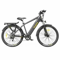 ELEGLIDE T1 Electric Trekking Bike Trekking E-Bike 27.5 Inch CST Tires 36V 12.5AH Battery 250W Motor Shimano 7 Gears Max Speed 25Km/h Max Range 100KM Max Load 120KG IPX4 Waterproof Dual Disk Brake - Black