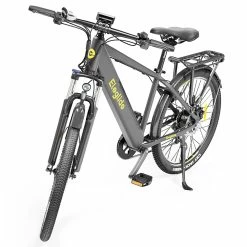 ELEGLIDE T1 Electric Trekking Bike Trekking E-Bike 27.5 Inch CST Tires 36V 12.5AH Battery 250W Motor Shimano 7 Gears Max Speed 25Km/h Max Range 100KM Max Load 120KG IPX4 Waterproof Dual Disk Brake - Black 8 ELEGLIDE T1 Electric Trekking Bike Trekking E-Bike 27.5 Inch CST Tires 36V 12.5AH Battery 250W Motor Shimano 7 Gears Max Speed 25Km/h Max Range 100KM Max Load 120KG IPX4 Waterproof Dual Disk Brake - Black -Zhengbu Shop ELEGLIDE T1 Electric Bike 36V 12 5AH 250W MTB Bike 501112 2