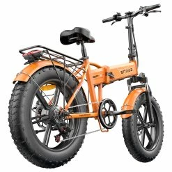 ENGWE EP-2 Pro 2022 Version Folding Electric Bike 20*4.0 Inch Fat Tire 750W Motor 35Km/h Max Speed 48V 13Ah Battery 150KG Max Load SHIMANO 7-Speed Gears Dual Disc Brake 100KM Range Mountain Beach Snow Folding Bicycle - Orange 7 ENGWE EP-2 Pro 2022 Version Folding Electric Bike 20*4.0 Inch Fat Tire 750W Motor 35Km/h Max Speed 48V 13Ah Battery 150KG Max Load SHIMANO 7-Speed Gears Dual Disc Brake 100KM Range Mountain Beach Snow Folding Bicycle - Orange -Zhengbu Shop ENGWE EP 2 Folding Electric Moped Bicycle Orange 507611 3