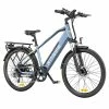 ENGWE P26 Mountain E-Bike 26 Inch Tire 36V 250W Motor 25Km/h Max Speed 17Ah Battery 100KM Range Shimano 7-Speed Gear Front Suspension Electric Bike - Blue