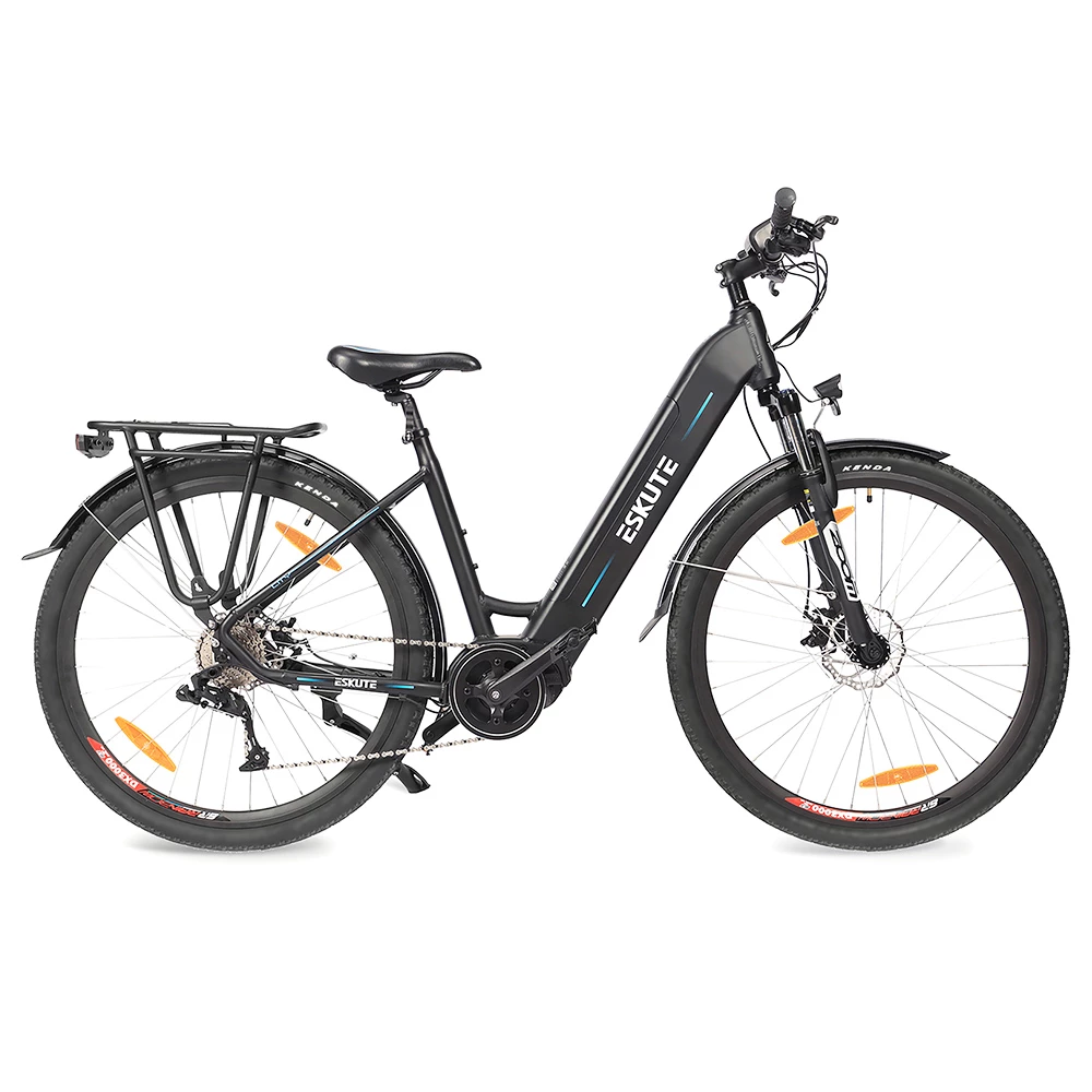 ESKUTE Polluno Electric Bicycle 28 Inch 250W Rear-Hub Motor 25Km/h Max Speed 36V 14.5Ah Battery For 65 Miles Range Urban Bike 2 ESKUTE Polluno Electric Bicycle 28 Inch 250W Rear-Hub Motor 25Km/h Max Speed 36V 14.5Ah Battery For 65 Miles Range Urban Bike - Image 2