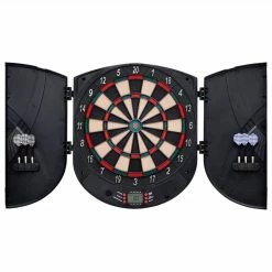 Electric Dartboard With Darts Black Polypropylene -Zhengbu Shop Electric Dartboard with Darts Black Polypropylene 518692 2