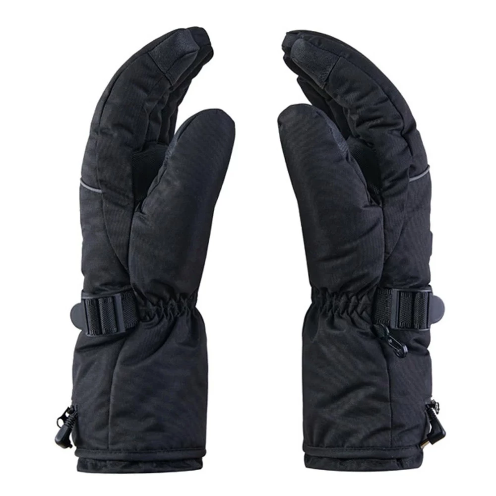 Electric Heating Gloves For Skating, Cycling Outdoor Activities, Rechargeable Thickened Gloves 5V 4000mAh Battery - Image 4
