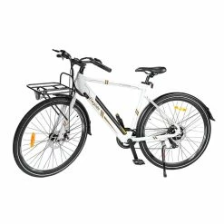ELEGLIDE Citycrosser Electric Bike 700*38C CST Tires 250W Motor 25Km/h Speed 36V 10Ah Battery Moped Bike 75KM Range Shimano 7-Speed Gear Dual Disc Brake Torque Sensor