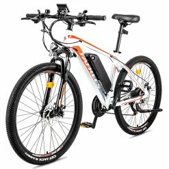 Alternative view of FAFREES Hailong One 26 Inch Electric Bike 250W Powerful Motor With 36V 10Ah Lithium-ion Battery SHIMANO 21 Speed - White