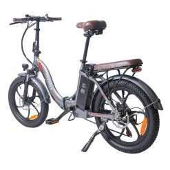 FAFREES F20 Pro Electric Bike 20*3.0 Inch Fat Tire 250W Brushless Motor 25Km/h Max Speed 7-Speed Gears With Removable 36V 18AH Lithium Battery 150KM Max Range Double Disc Brake Folding Frame E-bike - Gray 9 FAFREES F20 Pro Electric Bike 20*3.0 Inch Fat Tire 250W Brushless Motor 25Km/h Max Speed 7-Speed Gears With Removable 36V 18AH Lithium Battery 150KM Max Range Double Disc Brake Folding Frame E-bike - Gray -Zhengbu Shop FAFREES F20 Pro Electric Bike 20 Inch Folding Frame E bike Grey 516257 4