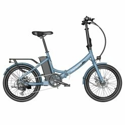 Alternative view of FAFREES F20 Light Folding City E-bike 20*1.95 Inch Tire 36V 250W Motor 25Km/h Max Speed 14.5Ah Battery Shimano 7-Speed Gear IPX4 Waterproof - Blue