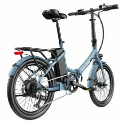 FAFREES F20 Light Folding City E-bike 20*1.95 Inch Tire 36V 250W Motor 25Km/h Max Speed 14.5Ah Battery Shimano 7-Speed Gear IPX4 Waterproof - Blue 10 FAFREES F20 Light Folding City E-bike 20*1.95 Inch Tire 36V 250W Motor 25Km/h Max Speed 14.5Ah Battery Shimano 7-Speed Gear IPX4 Waterproof - Blue -Zhengbu Shop FAFREES FF20 Light Folding City E bike Blue 519506 4