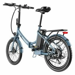 FAFREES F20 Light Folding City E-bike 20*1.95 Inch Tire 36V 250W Motor 25Km/h Max Speed 14.5Ah Battery Shimano 7-Speed Gear IPX4 Waterproof - Blue 11 FAFREES F20 Light Folding City E-bike 20*1.95 Inch Tire 36V 250W Motor 25Km/h Max Speed 14.5Ah Battery Shimano 7-Speed Gear IPX4 Waterproof - Blue -Zhengbu Shop FAFREES FF20 Light Folding City E bike Blue 519506 5
