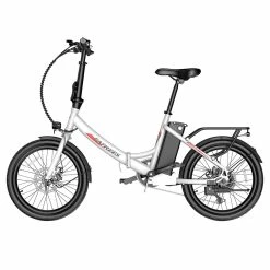 FAFREES F20 Light Folding City E-bike 20*1.95 Inch Tire 36V 250W Motor 25Km/h Max Speed 14.5Ah Battery Shimano 7-Speed Gear IPX4 Waterproof - White 8 FAFREES F20 Light Folding City E-bike 20*1.95 Inch Tire 36V 250W Motor 25Km/h Max Speed 14.5Ah Battery Shimano 7-Speed Gear IPX4 Waterproof - White -Zhengbu Shop FAFREES FF20 Light Folding City E bike White 519505 1