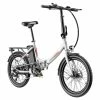 FAFREES F20 Light Folding City E-bike 20*1.95 Inch Tire 36V 250W Motor 25Km/h Max Speed 14.5Ah Battery Shimano 7-Speed Gear IPX4 Waterproof - White