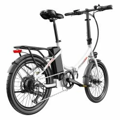 FAFREES F20 Light Folding City E-bike 20*1.95 Inch Tire 36V 250W Motor 25Km/h Max Speed 14.5Ah Battery Shimano 7-Speed Gear IPX4 Waterproof - White 10 FAFREES F20 Light Folding City E-bike 20*1.95 Inch Tire 36V 250W Motor 25Km/h Max Speed 14.5Ah Battery Shimano 7-Speed Gear IPX4 Waterproof - White -Zhengbu Shop FAFREES FF20 Light Folding City E bike White 519505 4