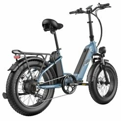 FAFREES FF20 Polar Electric Bike 48V 500W Motor 40Km/h Max Speed Dual 10.4Ah Batteries For 150KM Range 20*4.0 Inch CHAOYANG Fat Tire Double Disc Brakes Shimano 7-Speed Gear LCD Color Display - Blue 10 FAFREES FF20 Polar Electric Bike 48V 500W Motor 40Km/h Max Speed Dual 10.4Ah Batteries For 150KM Range 20*4.0 Inch CHAOYANG Fat Tire Double Disc Brakes Shimano 7-Speed Gear LCD Color Display - Blue -Zhengbu Shop FAFREES FF20 Polar Electric Bike Blue 519500 4