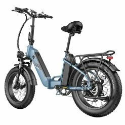 FAFREES FF20 Polar Electric Bike 48V 500W Motor 40Km/h Max Speed Dual 10.4Ah Batteries For 150KM Range 20*4.0 Inch CHAOYANG Fat Tire Double Disc Brakes Shimano 7-Speed Gear LCD Color Display - Blue 11 FAFREES FF20 Polar Electric Bike 48V 500W Motor 40Km/h Max Speed Dual 10.4Ah Batteries For 150KM Range 20*4.0 Inch CHAOYANG Fat Tire Double Disc Brakes Shimano 7-Speed Gear LCD Color Display - Blue -Zhengbu Shop FAFREES FF20 Polar Electric Bike Blue 519500 5