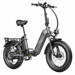 FAFREES FF20 Polar Electric Bike 48V 500W Motor 40Km/h Max Speed Dual 10.4Ah Batteries For 150KM Range 20*4.0 Inch CHAOYANG Fat Tire Double Disc Brakes Shimano 7-Speed Gear LCD Color Display - Grey 9 FAFREES FF20 Polar Electric Bike 48V 500W Motor 40Km/h Max Speed Dual 10.4Ah Batteries For 150KM Range 20*4.0 Inch CHAOYANG Fat Tire Double Disc Brakes Shimano 7-Speed Gear LCD Color Display - Grey -Zhengbu Shop FAFREES FF20 Polar Electric Bike Grey 519498 2